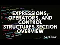 Section Overview Expressions Operators and Control Structures - AP CSA MasterClass