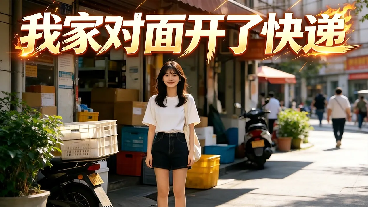 我家对面开了快递 全集 我家对面开了家快递驿站,总有人敲错门来我家拿快递,我不胜其烦在门上贴了纸条,告诉他们不要再敲错了