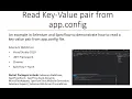 Reading a key-value pair from app config file in Selenium and SpecFlow - Part 3