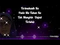 Lagu Tak kan berpaling dari Mu...rosa tuk story wa
