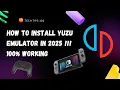 HOW TO Install YUZU Emulator to Run Nintendo Switch Games on PC 2025