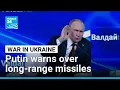 Download Lagu Putin warns supplies of US long-range missiles to Ukraine will badly hurt ties • FRANCE 24 English