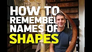 how to remember the names of shapes its the romans fault 