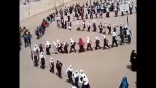 انصراف طابور مدرسة عبد الله الشرقاوي الابتدائية بالقرين ابداع دندنها