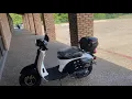 2022 VITACCI RETRO ELITE 50 SCOOTER VESPA STYLE REVIEW AND TEST DRIVE