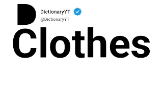 Clothes Synonyms Thesaurus Similar Words