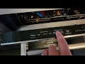 How to use a KitchenAid dishwasher with top controls