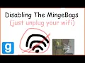 Disabling a MingeBag on gm - construct 13 beta