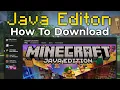 How To Download Minecraft Java Edition PC
