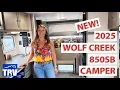 New 2025 Wolf Creek 850 Truck Camper by Northwood 4 Seasons High Quality Board Generator