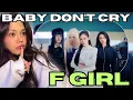 Download Lagu FIRST TIME LISTENING TO Baby DONT Cry - ‘F Girl’ MV REACTION | hmmmmm 😥
