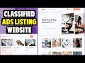 Classified Ads Business Listing Website like Craigslist eBay OLX with WordPress