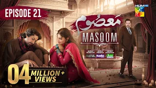 Masoom Episode 21 [CC] - 28 Dec 25 - SPON By Leather Galleria, Happilac Paints & Jhalak Beauty Cream
