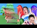 Download Lagu Rainbow Ghost Hunt for Baby King! | Spooky Halloween Songs by Papa Joel's English