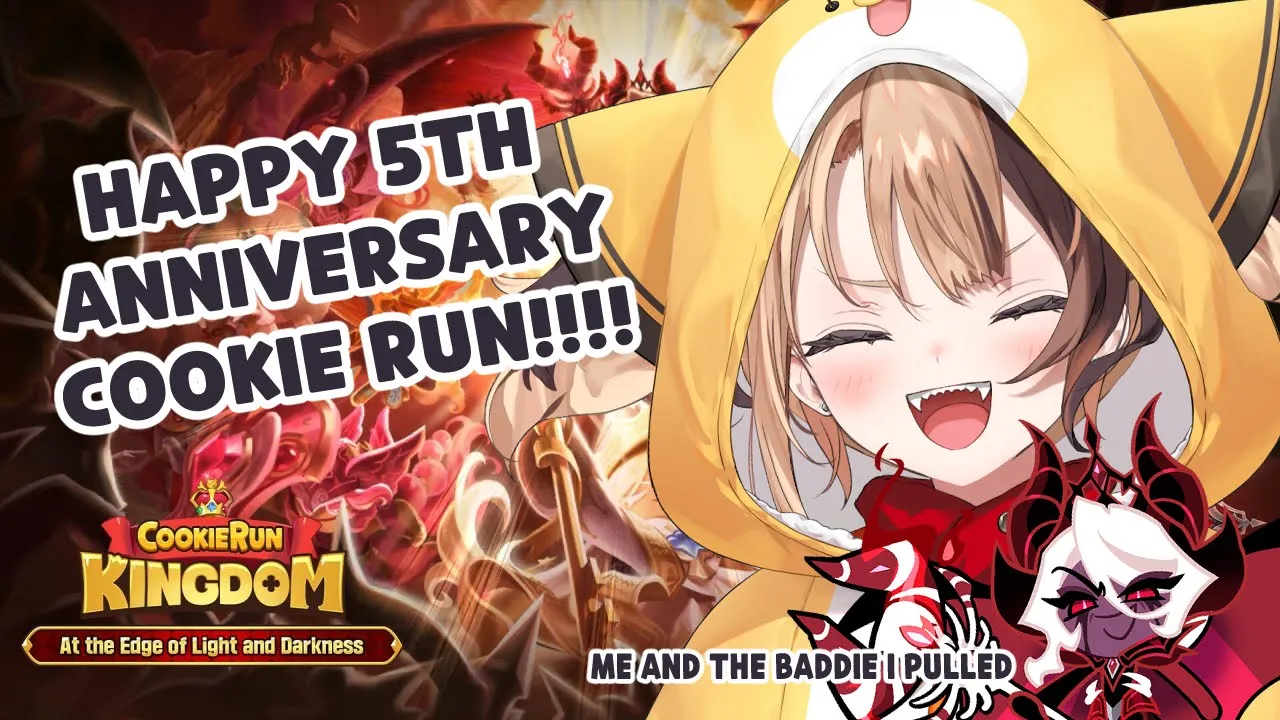 【CookieRun: Kingdom】HAPPY 5TH ANNIVERSARY TO COOKIERUN!!!!!!!!!!!!!!!!!!!!!!!!!!! #ad