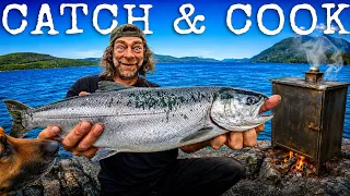 Coho Salmon Frenzy on Vancouver Island | Catch & Cook