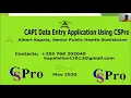 03 Data Entry Forms Using CSPro CSPro Tutorial for Beginners By Albert Kapala Tanzania