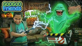GHOSTBUSTERS Haunted Treasure Chest! | Goo Goo Friends TV Show for Kids