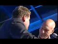 James Corden and Patrick Stewart clash at Awards