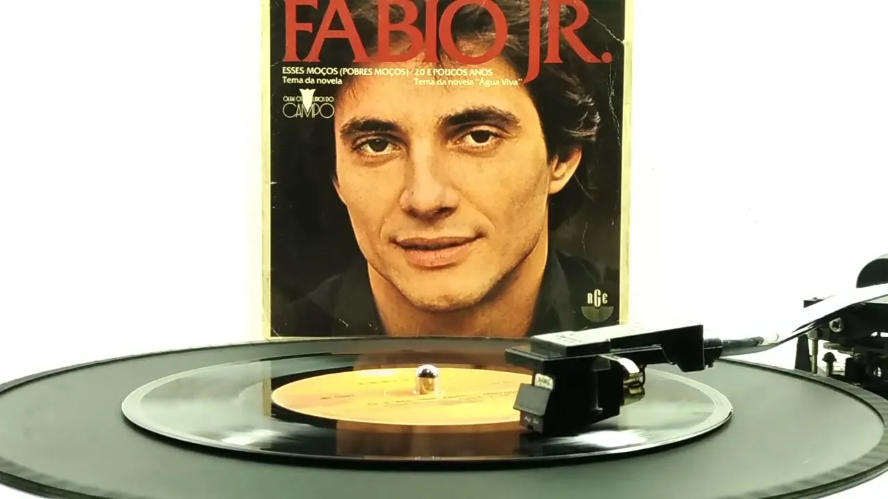 FABIO JUNIOR 1980 - Vinil Compacto 20 e Poucos Anos