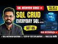 Part 5 SQL CRUD Operations SQL Interview Preparation Series 2026 NET Java Full Stack Devs