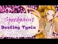 Destiny Tynix - Alix Club Tynix Speedpaint Winx Fanart
