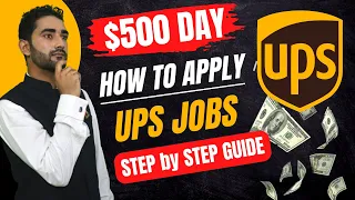 How to Apply for UPS Jobs UPS remote customer service jobs UPS driver warehouse part time jobs