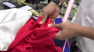 قماش حرير ستان الاندنوسي دندنها