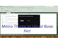 Changing Theme of Metro Framework in Visual Basic