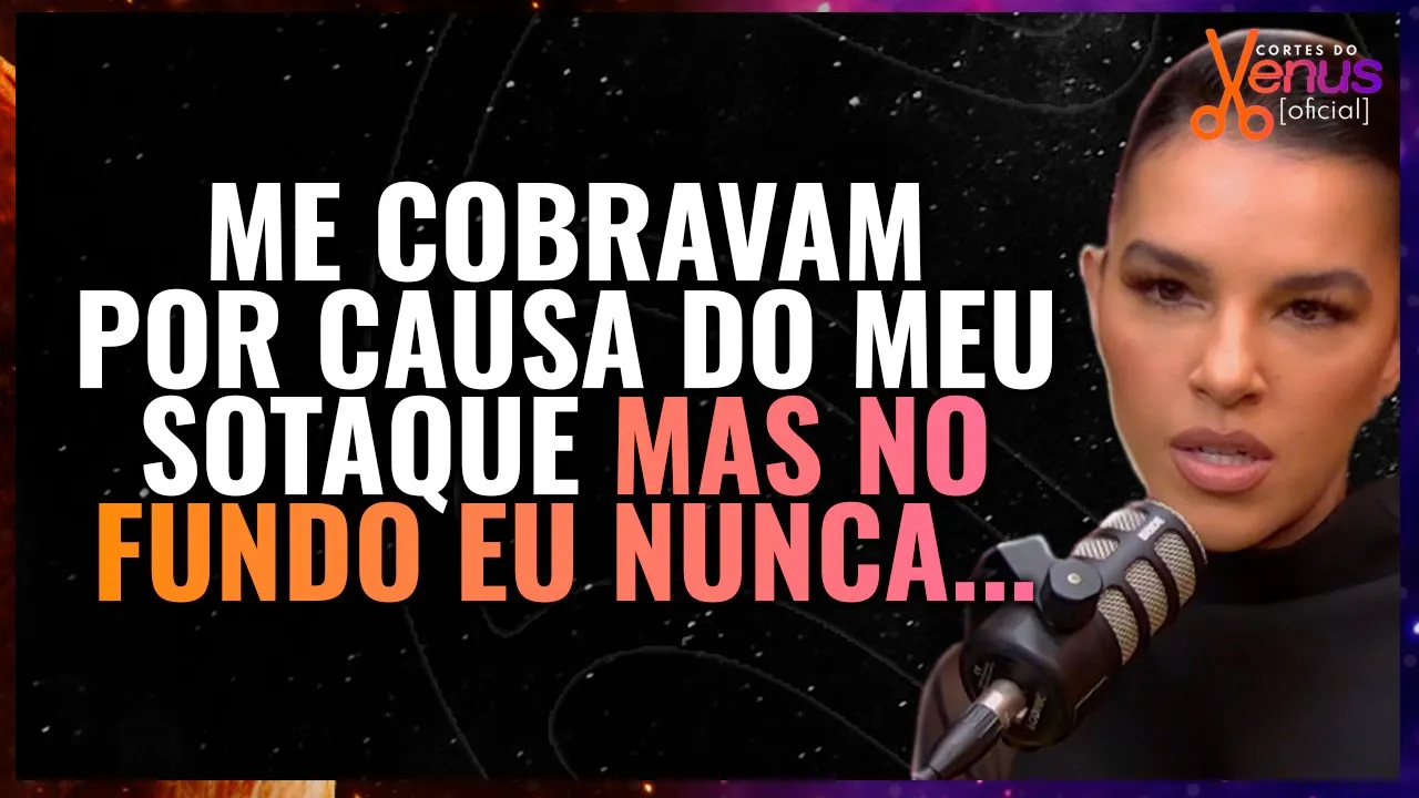 MARIANA RIOS DESABAFA sobre SEU SOTAQUE