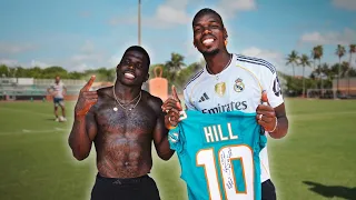 Tyreek Hill Trains Like a Soccer Pro with Paul Pogba