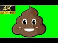 Poo 2D Animated Element 2D Green Screen Elements 4K 60Fps Free Download