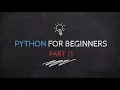 Python for Beginners - Nested Conditionals Coding Session
