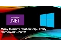 Net Core Many to many relationship - Entity Framework