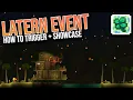 NEW LANTERN EVENT How to trigger it and what it does to your world