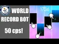 I made a world record piano tiles bot