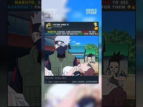 Naruto Sasuke And Everyone Almost Find Out Kakashi Face😂🔥