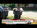 Indy Public Works suspends heavy trash pickup over short staff
