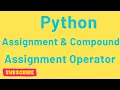 Python Operators for Beginners Assignment Operators