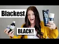 The BLACKEST black acrylic paint