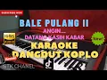 Download Lagu ANGIN DATANG KASIH KABAR( BALE PULANG II 2)KARAOKE DANGDUT KOPLO STK CHANEL