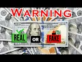 Easy steps to check if you 100 bill is REAL or FAKE