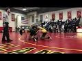 Lagu Damian Avila Humphrey middle school Vs Homer middle school 145 weight class dale Keith championship