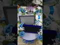Download Lagu Hantaran Kahwin Tema Biru Putih #doorgiftmurahbatugajah #hantarankawin #biru #putih