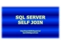 Self Join in SQL Server