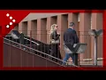 Berlusconi l arrivo di Barbara all ospedale San Raffaele nel terzo giorno di ricovero