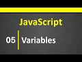 JS 05 Variables