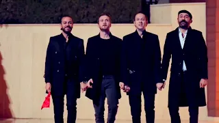 مسلسل الحفرة  أجمل دبكة ياماش كوشوفالي وصالح وسليم وجومالي مضحك جدا لا يفوتكم    دندنها