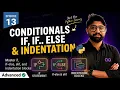 Python If If-Else Indentation Explained Conditional Statements Learn Python Episode 13