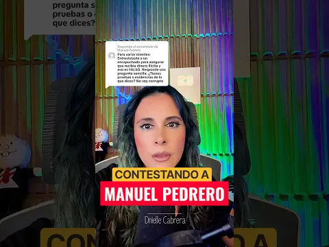 También tengo preguntas para ti, Manuel Pedrero 
